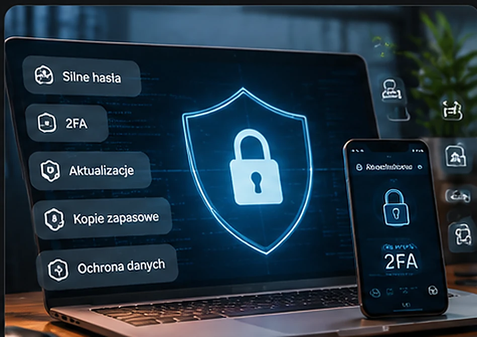Ilustracja: Twoje hasło to „Admin123” czy imię psa? Hakerzy to lubią! Dlaczego weryfikacja dwuetapowa (2FA) to absolutna konieczność