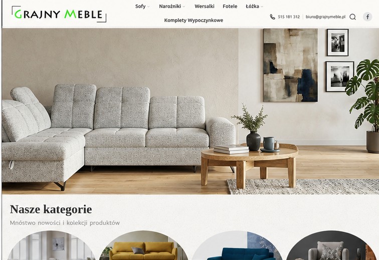 Grajny Meble – screenshot