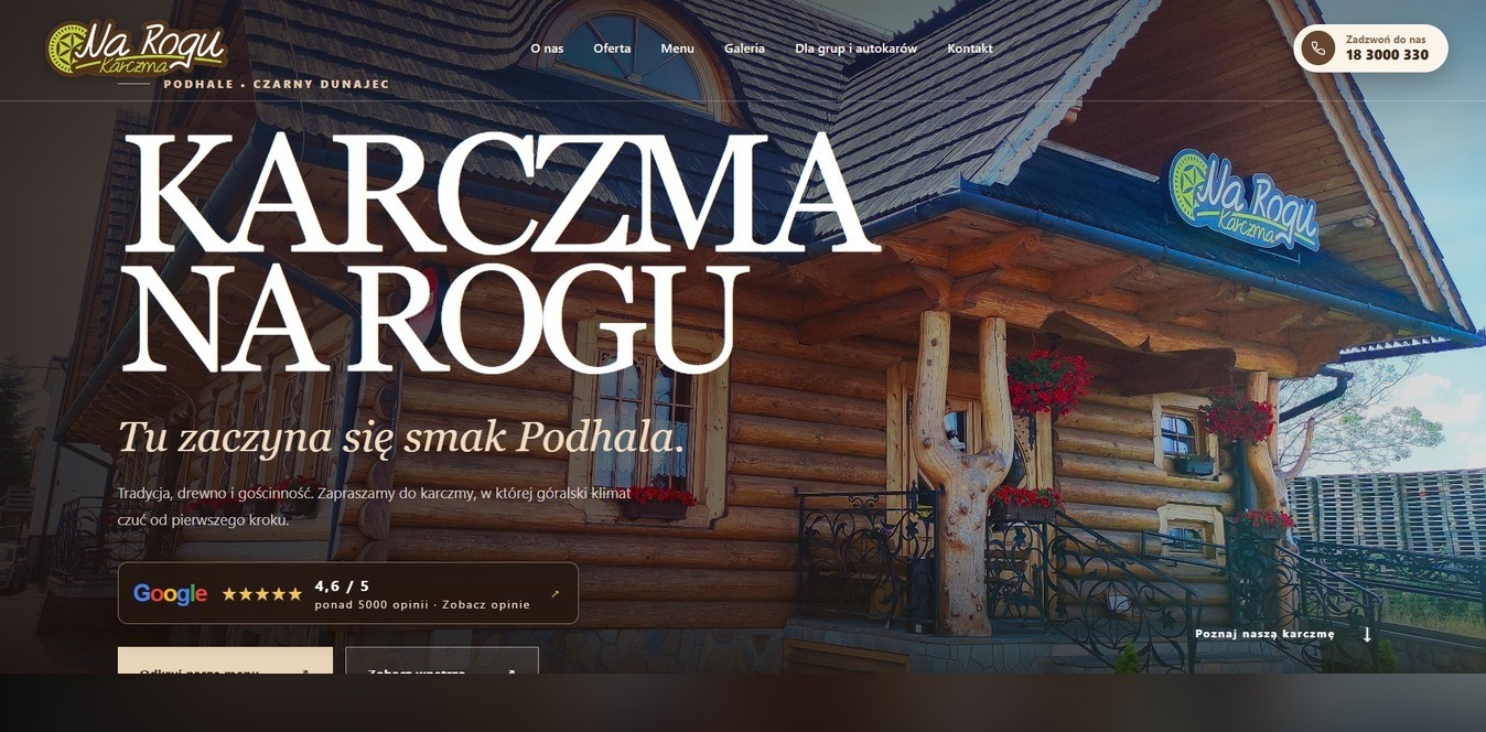 Karczma Na Rogu – project preview
